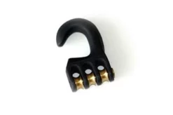 Poulie Pulley Hook Aluminium 3 Rollers - 12mm - UNIFIBER Neuf - Taille 12 Mm